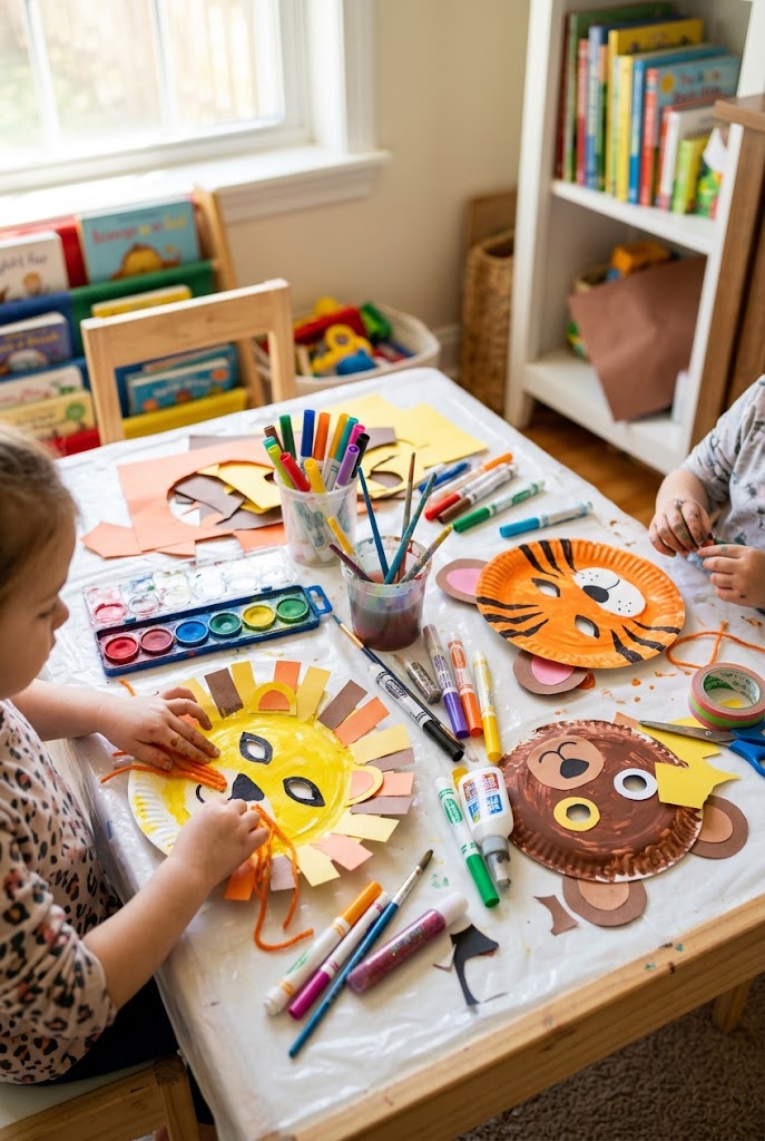 14 Easy Craft Activities for Kids Using Simple Materials 1 14 Easy Craft Activities for Kids Using Simple Materials