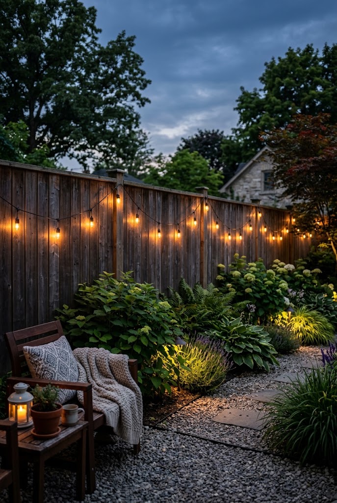 Backyard Fence Landscaping Ideas
