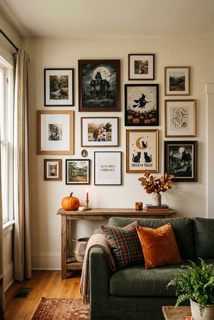 Halloween Gallery Wall