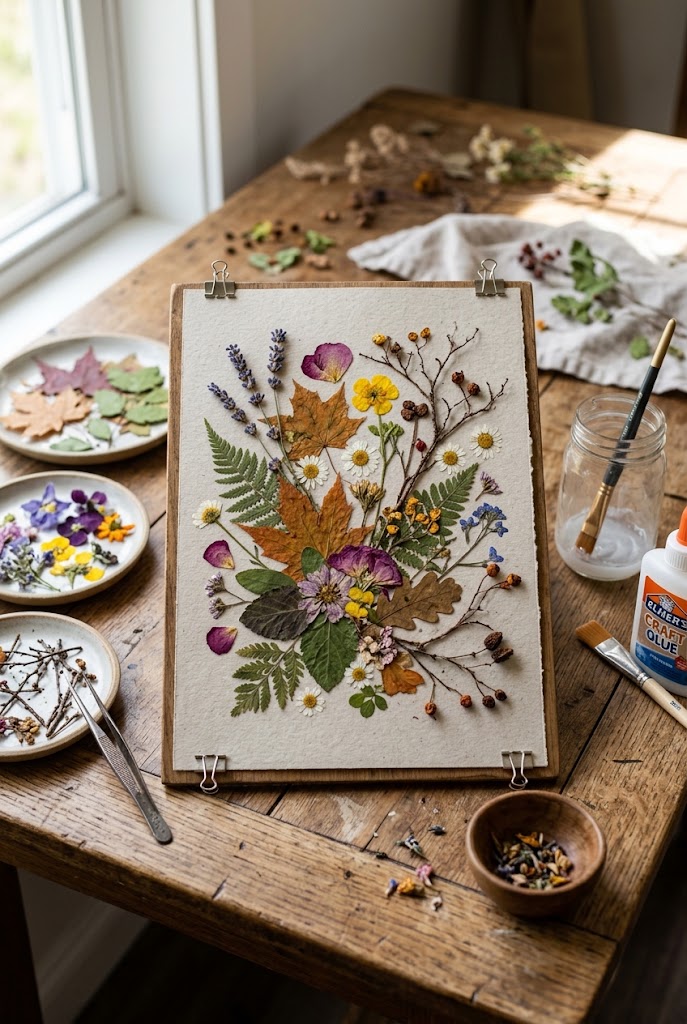 Nature Collage Art