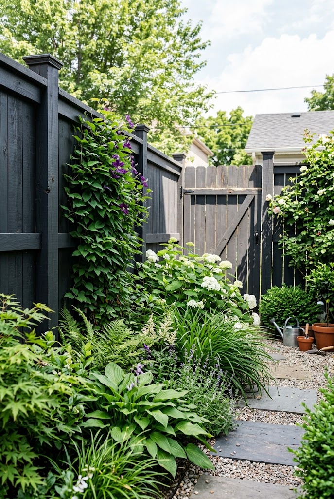 Painted Fence Backdrop